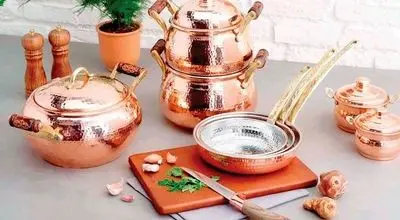استفاده از ظروف مسی را به حداقل برسانید