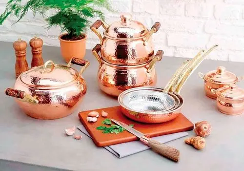 استفاده از ظروف مسی را به حداقل برسانید
