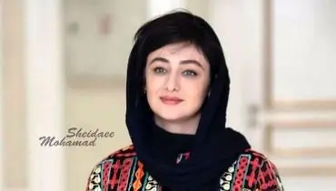 «ویدا جوان و امیرمحمد زند» در اتاق گریم سریال «ماه و پلنگ»