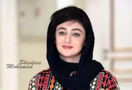 «ویدا جوان و امیرمحمد زند» در اتاق گریم سریال «ماه و پلنگ»