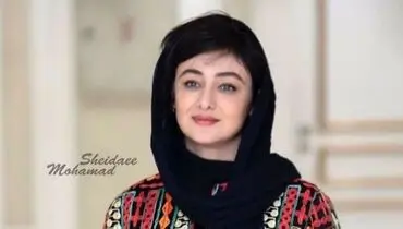 «ویدا جوان و امیرمحمد زند» در اتاق گریم سریال «ماه و پلنگ»