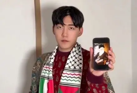 ویدیوهای «داوود کیم» در حمایت از ایران و رهبر شهید ...