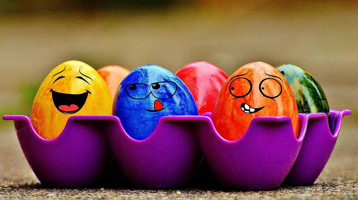 بازی‌کردن این حیوان عجیب‌ با تخم‌مرغ‌های عید وایرال شد+ فیلم