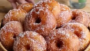 عصرونه امروز: طرز تهیه دونات خانگی نرم و خوشمزه!