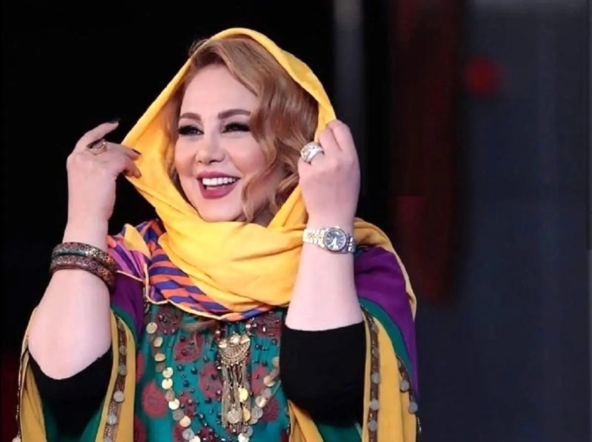 تصویری از کیک جالبِ مراسم جنجالی فشن شوی بهنوش بختیاری
