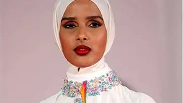 تصاویر مشهورترین مدل محجبه جهان در جشنواره کن