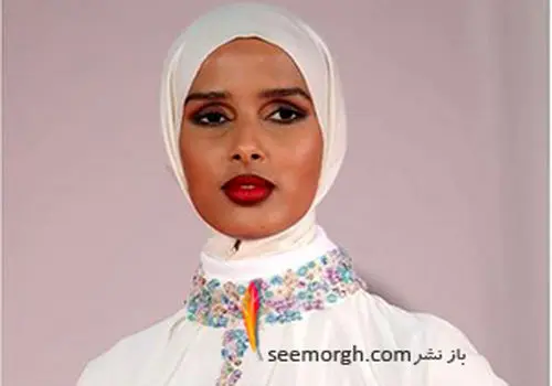 تصاویر مشهورترین مدل محجبه جهان در جشنواره کن