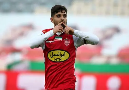 گل دوم پرسپولیس به ذوب آهن + فیلم