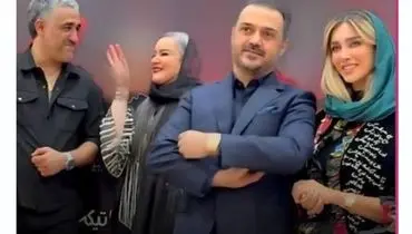 پژمان جمشیدی ،نعیمه نظام دوست و رضا نیکخواه، در مراسم اکران فیلم قسطنطنیه/ویدیو
