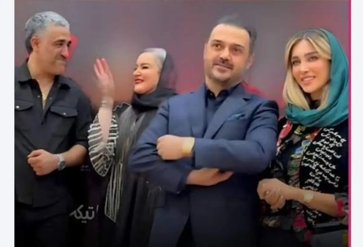 پژمان جمشیدی ،نعیمه نظام دوست و رضا نیکخواه، در مراسم اکران فیلم قسطنطنیه/ویدیو