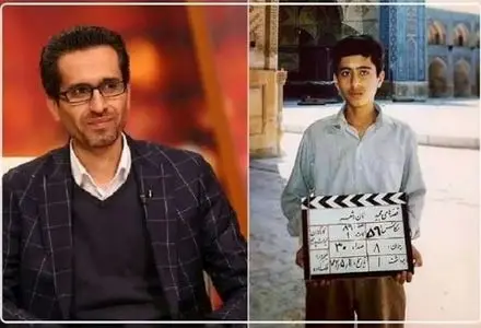 بوسه ناگهانی دختر جوان روی صورت مهدی باقربیگی بازیگر «قصه‌های مجید» در آرایشگاه زنانه/ ویدئو