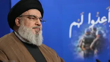 سید حسن نصرالله: سپاه پاسداران حامی واقعی جنبش‌های مقاومت است