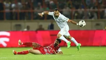 خلاصه بازی فولاد - پرسپولیس + گل ها و حواشی