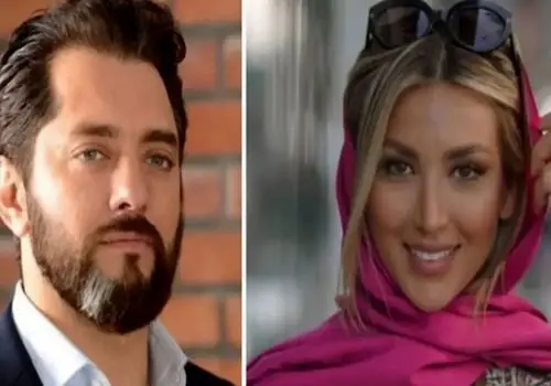 سلفی جدید همسر بهرام رادان با تم صورتی رنگ!