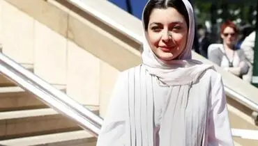 «ساره بیات» با لباس عروس در پشت‌صحنۀ «دل»؛ سال 97