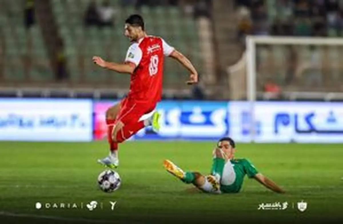 سنگ تمام خرید شماره ۱۰ پرسپولیس در دقیقه ۱۰ 