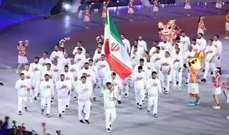 رژه کاروان ایران در بازی‌های آسیایی ناگویا؛ قاب‌هایی دیدنی از حضور ملی‌پوشان+تصاویر