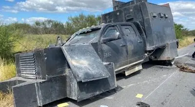 خودروی زرهی عجیب رئیس کارتل مکزیک سوژه  رسانه‌ها شد + فیلم
