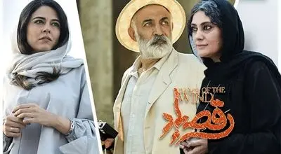 تصاویری از گریم بازیگران فیلم سینمایی رقص باد