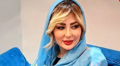 «نیوشا ضیغمی» 35 ساله و همسرش در حرم امام رضا (ع)؛ سال 94