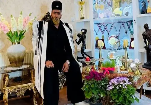 تصویری جالب از نوجوانی هادی چوپان با مدل مویی خاص