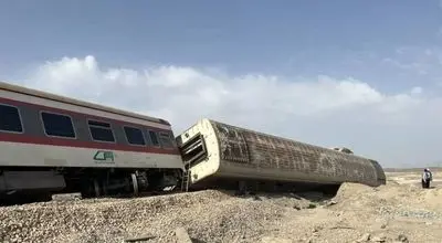 قطار مسافری تهران- کرمان دچار سانحه شد