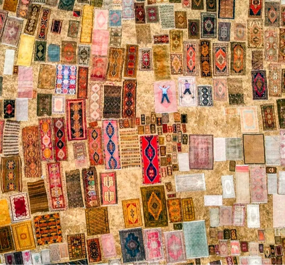 فرش‌های دست‌باف با رنگ‌های پاستلی؛ هنر سنتی ترکیه در میدان جهانی+تصاویر