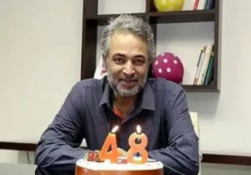 «حسن جوهرچی» در پشت‌صحنه آخرین سریالش در کنار «لیلا اوتادی»