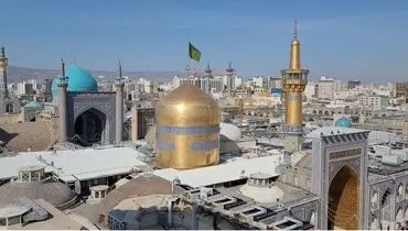  نقاره‌زنی صبح عید فطر در حرم رضوی+ فیلم
