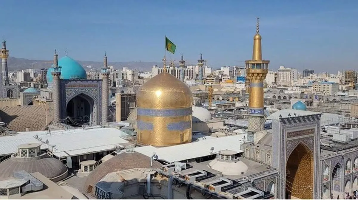  نقاره‌زنی صبح عید فطر در حرم رضوی+ فیلم