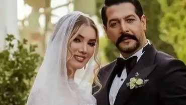  «متین ستوده» (خاتون) در اتاق گریم سریال «مهیار عیار» 