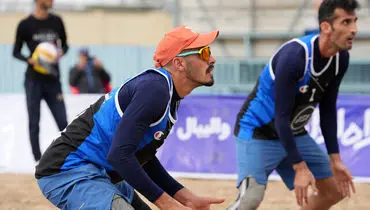 تیم ملی والیبال ساحلی ایران بر بام آسیا ایستاد