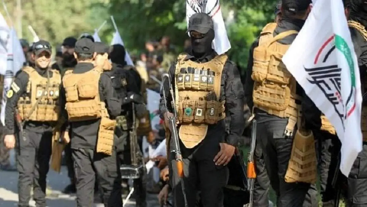 بیانیه حشد شعبی درباره حملات آمریکا به غرب عراق