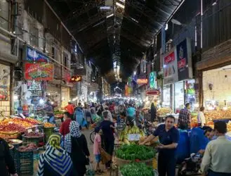 تکاپو در بازار سنتی قزوین در آستانه سال نو + تصاویر