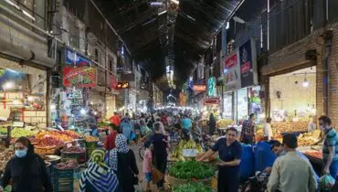 تکاپو در بازار سنتی قزوین در آستانه سال نو + تصاویر