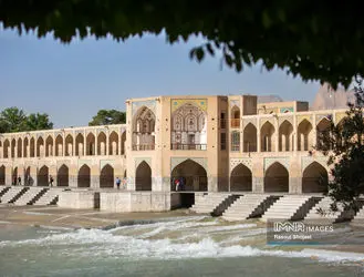 نمایی دل انگیز از زاینده رود زیبا