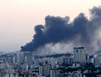 تصاویر دلخراش از حمله به محله عباس‌آباد تهران + عکس
