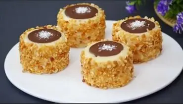 طرز تهیه لذیذترین دسر شکلاتی بدون نیاز به فر+ فیلم