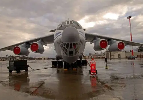 عملیات مهار هوایی آتش‌سوزی الیت با هواپیمای ایلوشن