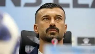 تصویری که خبر از جدایی رامین رضاییان از استقلال می‌دهد