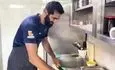 ستاره تیم ملی والیبال به طرز جالبی آشپز شد/ویدیو 