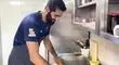 ستاره تیم ملی والیبال به طرز جالبی آشپز شد/ویدیو 