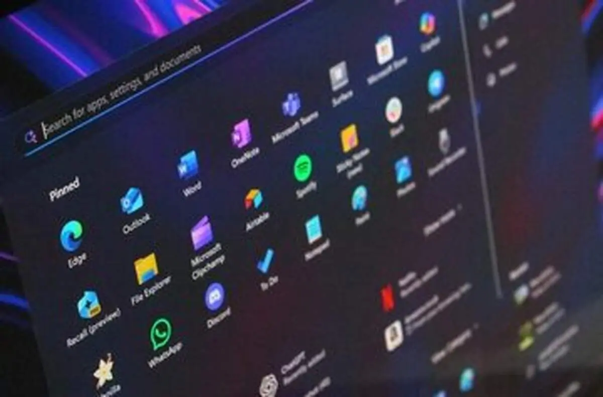 منوی استارت ویندوز تغییر کرد