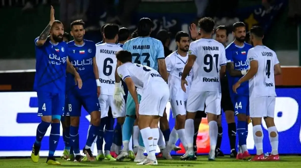 خلاصه بازی استقلال 1 _ ملوان 1 + حواشی و گل ها