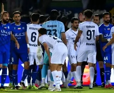 خلاصه بازی استقلال 1 _ ملوان 1 + حواشی و گل ها