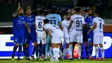 خلاصه بازی استقلال 1 _ ملوان 1 + حواشی و گل ها