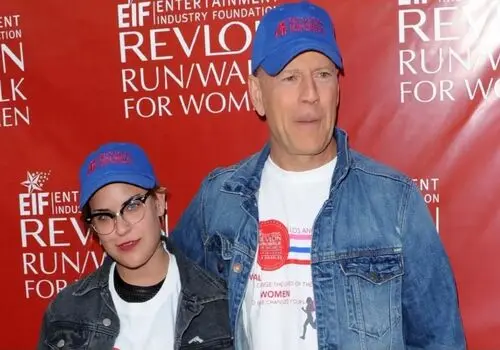 حضور احساسی بروس ویلیس با آلزایمر در عروسی دخترش | عکس