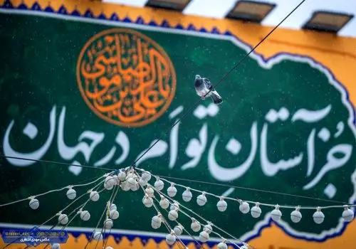 حضور سرمربی ایتالیایی تیم ملی والیبال در حرم امام رضا(ع)


