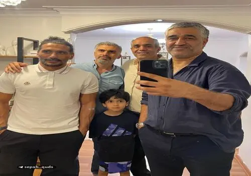 عکس دونفره پژمان جمشیدی و یکتا ناصر
