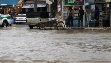 پس از بارش ۱۳۰ میلی‌متر باران، رشت غرق شد!